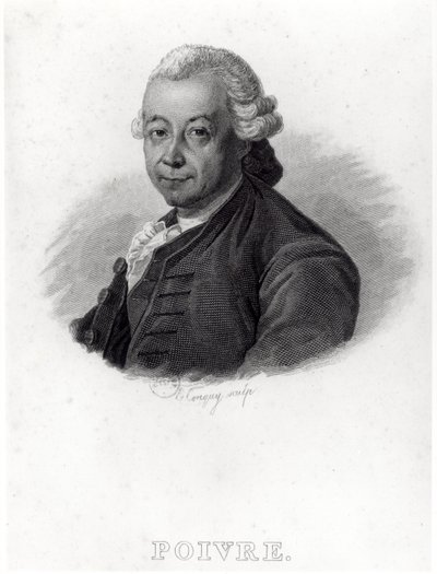 Porträt von Pierre Poivre von French School